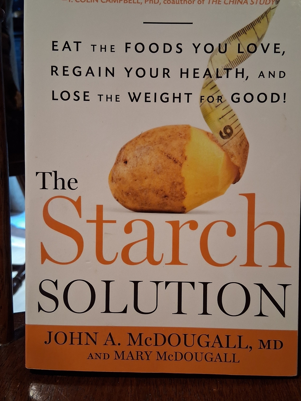 John A. McDougall The Starch Solution - Orange Cover